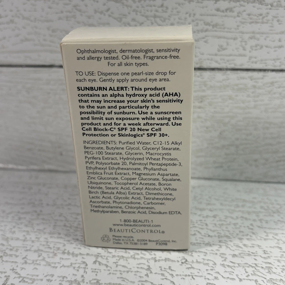 BeautiControl Platinum Regeneration Eye Serum! .6 fl.oz. - Image 2 of 2