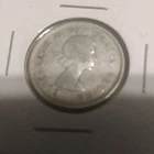1960 Canadian Quarter 80% Silver