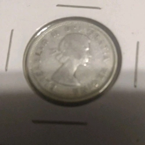 1960 Canadian Quarter 80% Silver