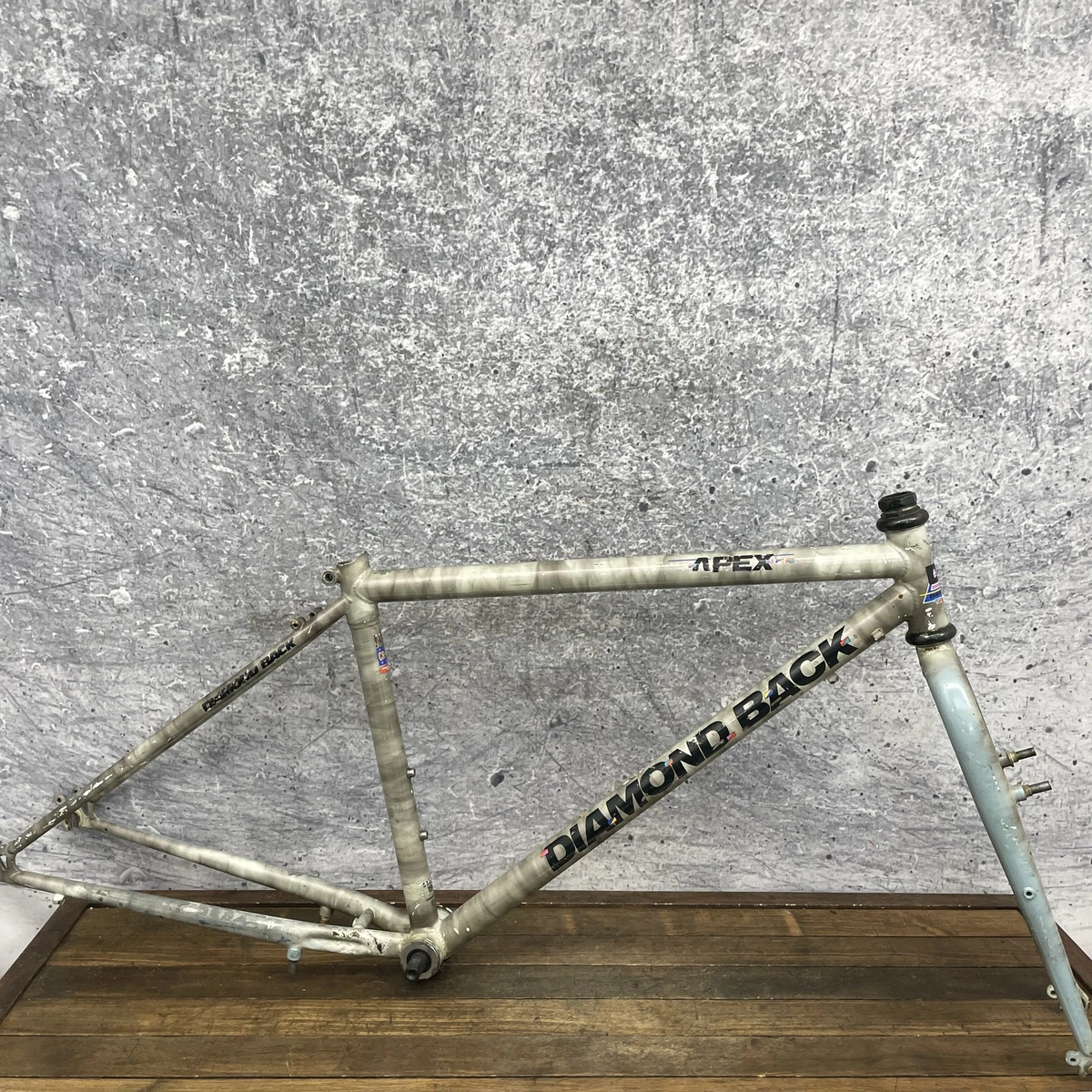 Frame, Fork & Extras Steel Frame Mountain Bike Vintage Bicycle