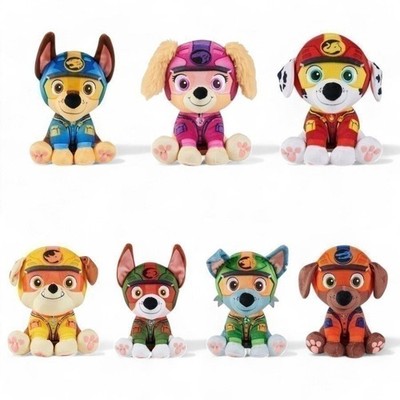 Paw Patrol Jungle Pups, 8-inch Plush Toy | Tracker, Marshall, Chase, Skye & More