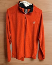 Dare2b Mens Large Orange Quarter Zip Fleece P...