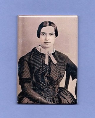 EMILY DICKINSON *2x3 FRIDGE MAGNET* POET AUTHOR SLANT RHYME SHORT LINES DEATH