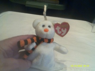Ty Halloween Beanie Collection Quivers the Bear orginal tags small