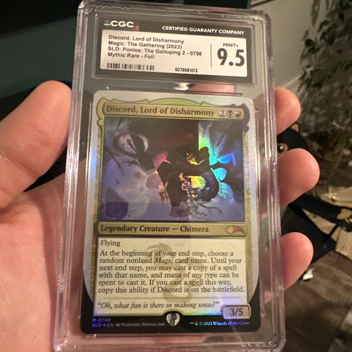 Discord, Lord of Disharmony MTG Secret Lair Ponies The Galloping 2 MLP CGC  9.5 | eBay