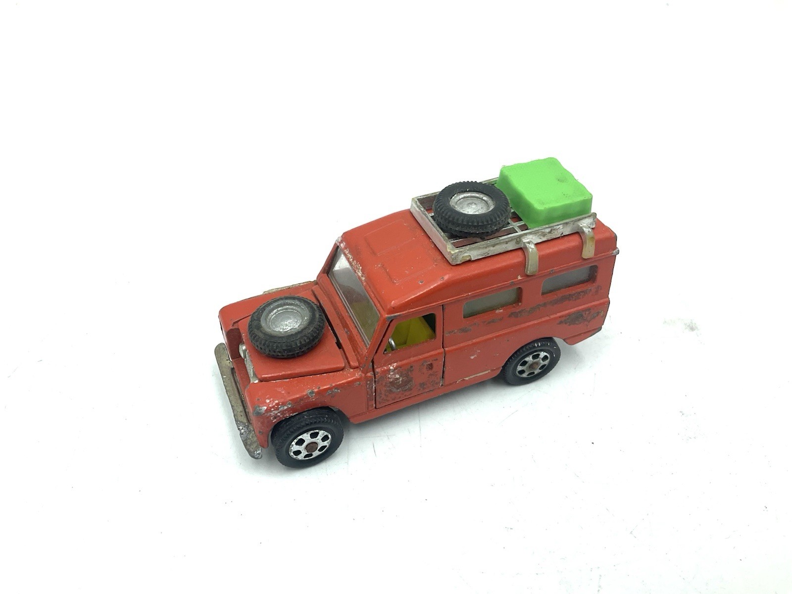 MEBETOYS 1:43 LAND ROVER POMPIERI A-74 MATTEL VINTAGE '70 NEW IN BOX CAR TOYS