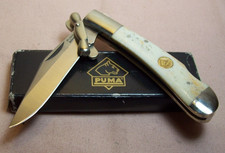 1990's~PUMA~MINT UNUSED~SWING GUARD MEDICI  21 0563 SMOOTH BONE POCKET KNIFE~NIB