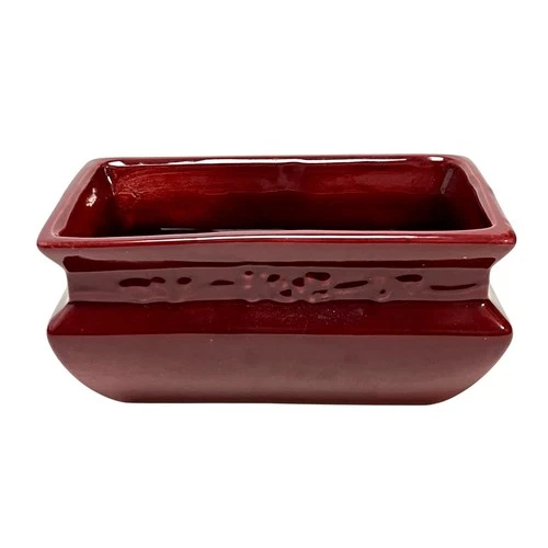 VTG Haeger Rectangle Planter Floral Embossed Hard to Find 9004