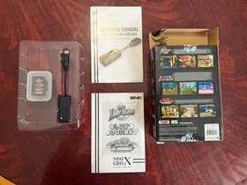 SNK Neo Geo X Classics Cartridge Volume 5 - Complete w/Cartridge,Cable, Manual!