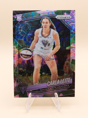 Carla Leite [Lotus Flower] #6 2025 Panini Prizm WNBA card