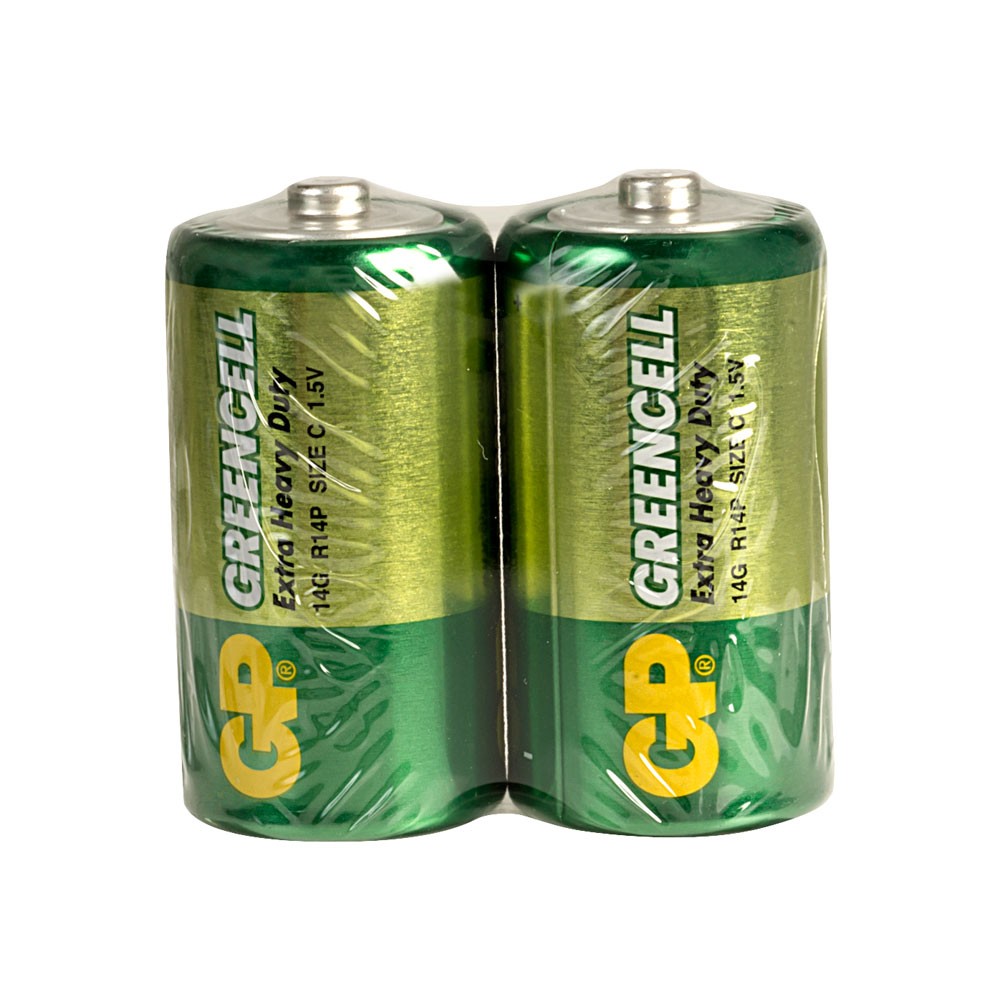 GP Greencell Zinc Chloride C Battery - Pack of 2