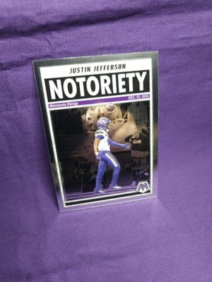 2025 Panini Mosaic - Notoriety Justin Jefferson #6 | eBay