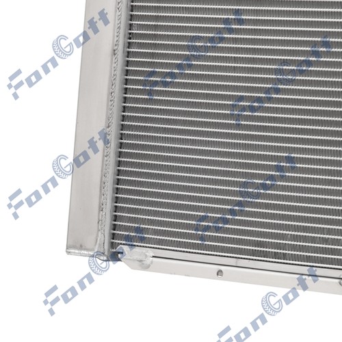 3-Row Aluminum Radiator For Chevy SBC 350 Double Pass 31