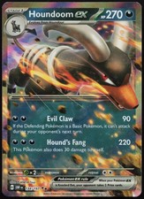 Houndoom ex 134/197 Double Rare Obsidian Flames Pokemon Holo NM