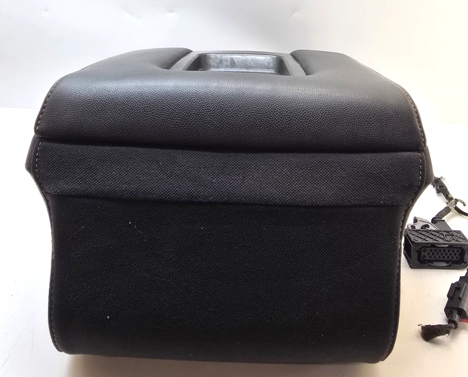 Assento de salto GMC Sierra 1500 2500HD 2014-2018 tampa console apoio de braço preto - Imagem 4 de 4