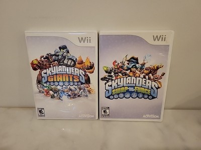Nintendo Wii Skylanders Giants + Skylanders Swap Force
