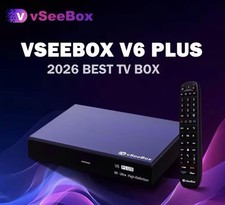 vSeeBox V6 Plus  - Brand New -    FREE 3 YR EXTENDED WARRANTY    