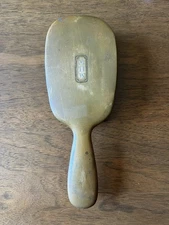 vintage morss 721 brush genuine bronze 119g monogram MHW