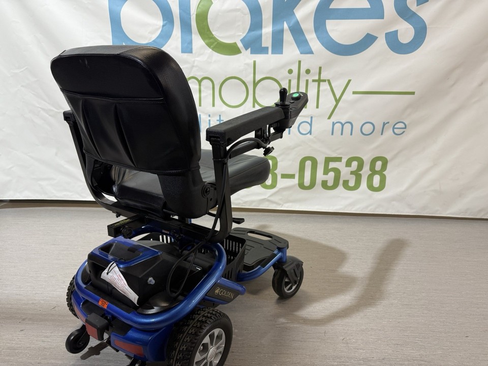 Golden Technologies - LiteRider Envy - Compact Power Chair (Blue Met ...