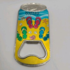 Nassau BAHAMAS Souvenir Magnet Refrigerator Locker Toolbox Sandals Flip Flops