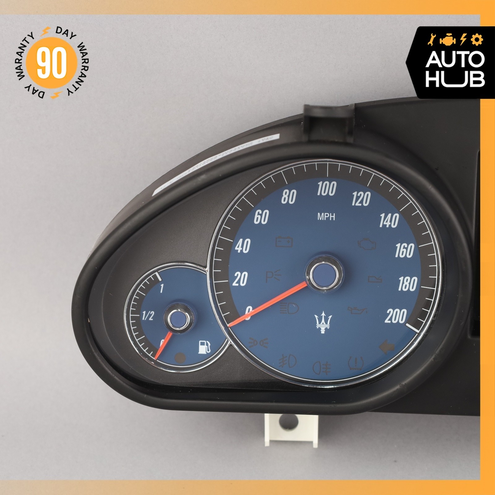10-12 Maserati GranTurismo M145 4.7L Instrument Cluster Speedometer OEM 58k