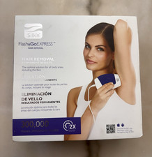 Silk'n Flash Go Express IPL Hair Removal Device 300,000 Flashes Face White/Blue