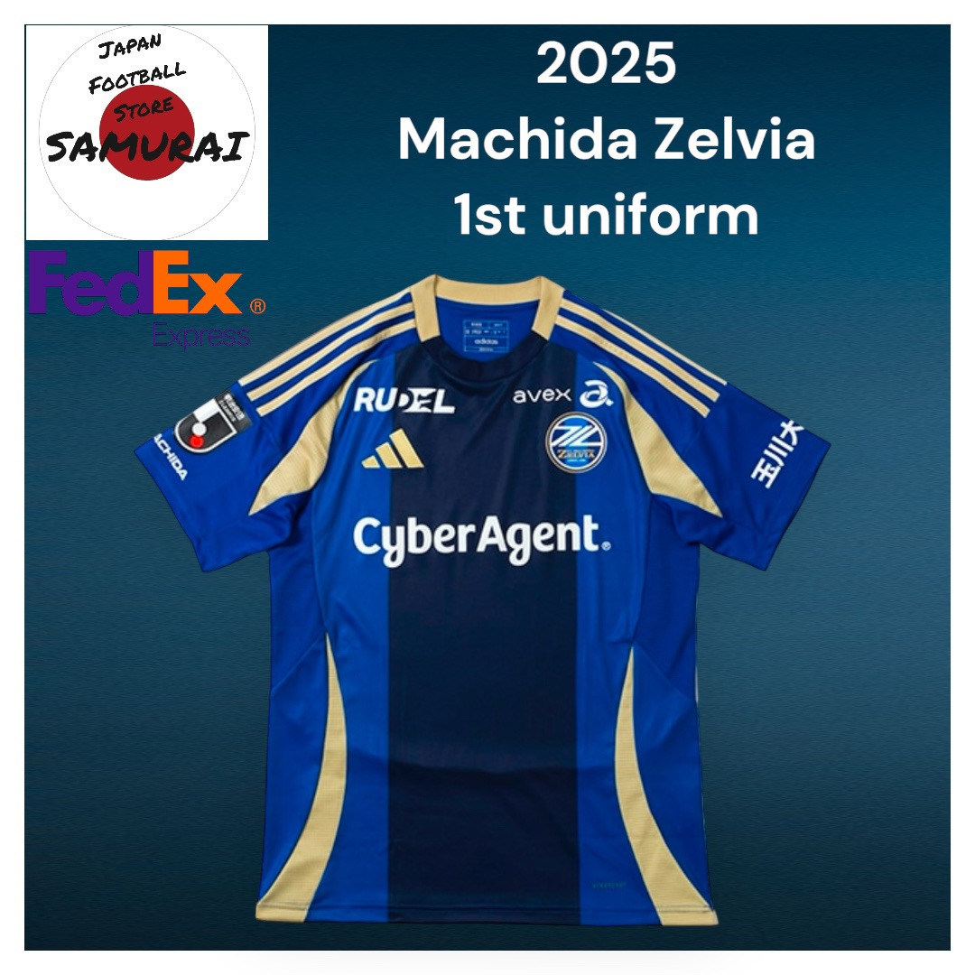 Machida Zelvia ユニフォーム adidas Machida Zelvia 2025 Home Jersey IK2251MZ Blue