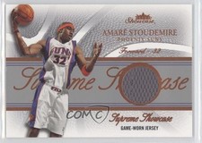 2004-05 Fleer Showcase Supreme Copper Jersey 85/300 Amare Stoudemire Amar'e 12hl