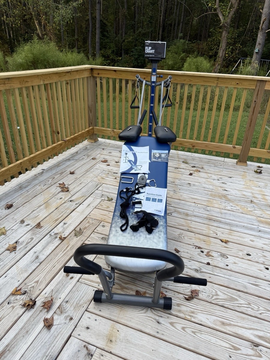 Total Gym ELITE PLUSHome Fitness Incline Weight Trainer with