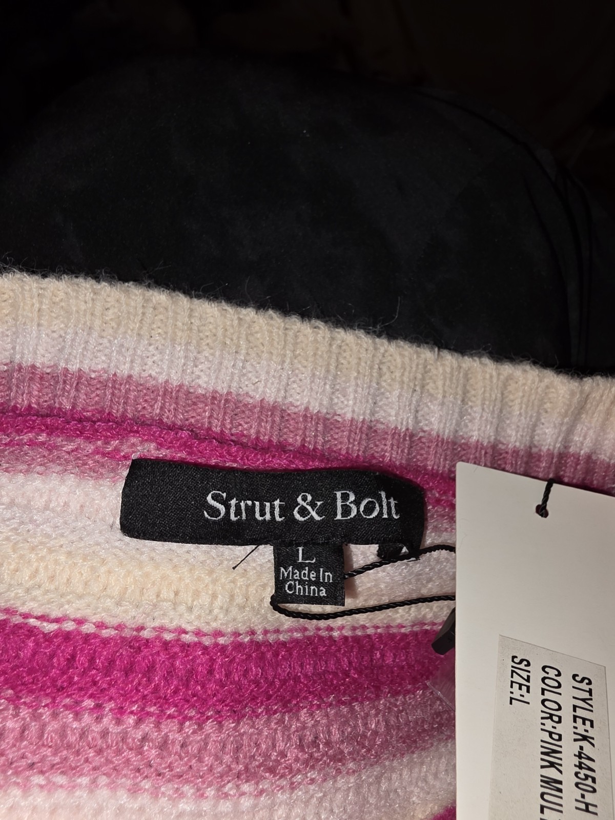 Strut & Bolt Chevron Pattern Button Up Sweater. 2… - image 7