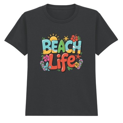 Strandleben Mädchen T-Shirt Sommer Urlaub Geburtstag Geschenk für Tochter
