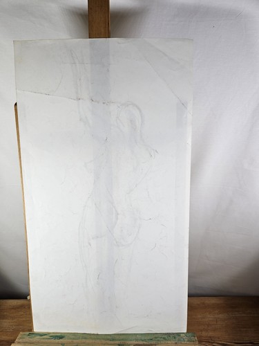 MOLLIE WALLACEORIGINAL NUDE FIGURE DRAWINGS INK AND CHARCOAL ASHDON ESSEX - Picture 24 of 24