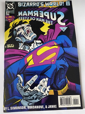 SUPERMAN: MAN OF STEEL #32 DC Comics 1994 Sehr guter Zustand
