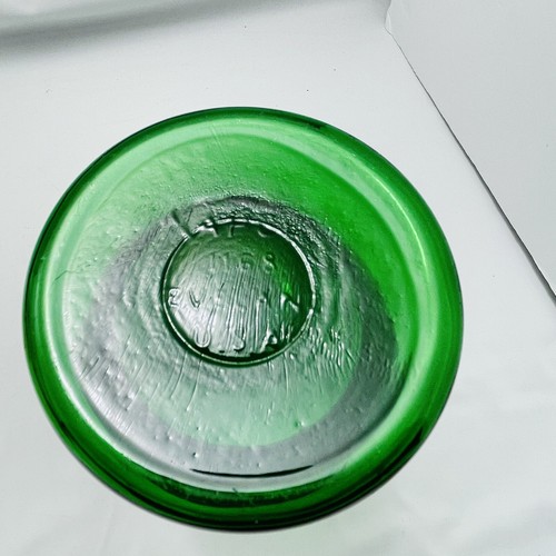 NAPCO Kelly Green Vase 9.5" Vintage - Picture 11 of 12