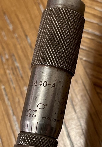 Posten (3) Mikrometer Starrett Tools 436-2, 440-A, 230 gebraucht ohne Kartons - Bild 8 von 13