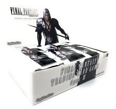 Final Fantasy TCG Trading Card Game Booster Box 36 Packs New Sealed OPUS III | eBay Final Fantasy TCG Trading Card Game Booster Box 36 Packs New Sealed OPUS III | eBay