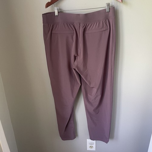 Athletic Brooklyn Ankle Pants Dusty Rose Womens Size 12 Tall 27 In Inseam - Picture 7 of 11