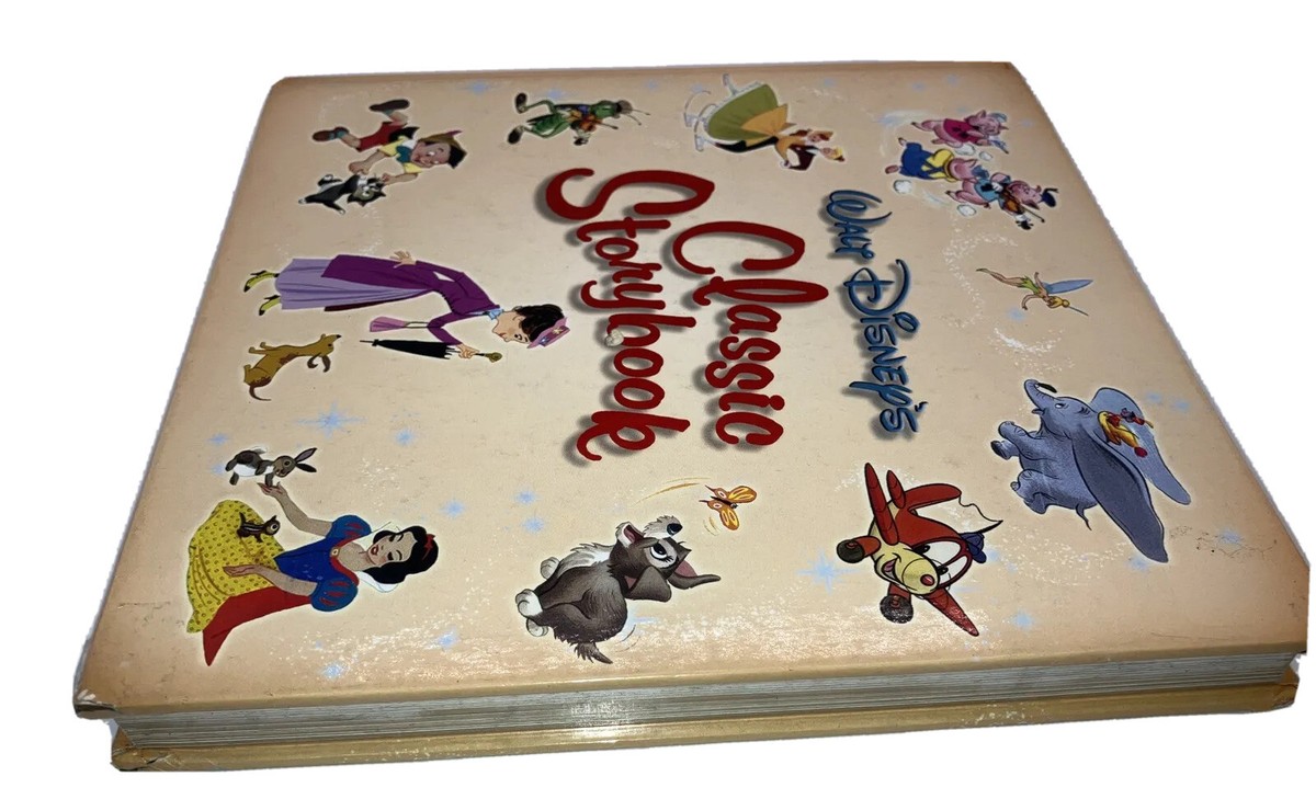 Vintage 1st edition Walt Disney's Classic Storybook HC book 2001