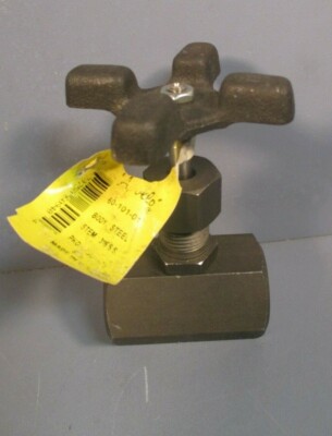APOLLO 1/4'' STEEL NEEDLE VALVE 60-101-01