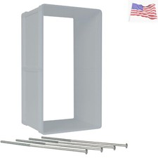 Designer Series Ruff-Weather Pet Door Wall Installation Kit, Extra Large, 9-3...