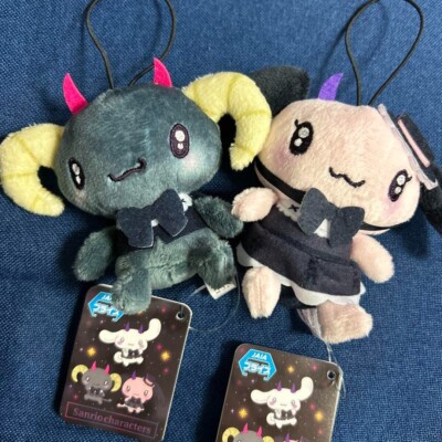 Sanrio Neo-Gothic Devils LLOROMANNIC Berry & Cherry Plush Mascot