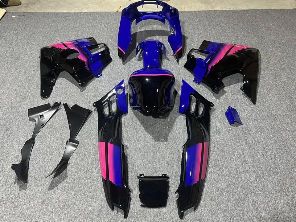 Purple Red Injection Fairing Kit for Honda CBR600F2 1991-1994 Plastic Bodywork Foto 3 de 4