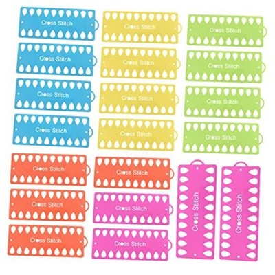20 Pack Embroidery Floss Organizer,Cross Stitch Supplies Needlework Thread 