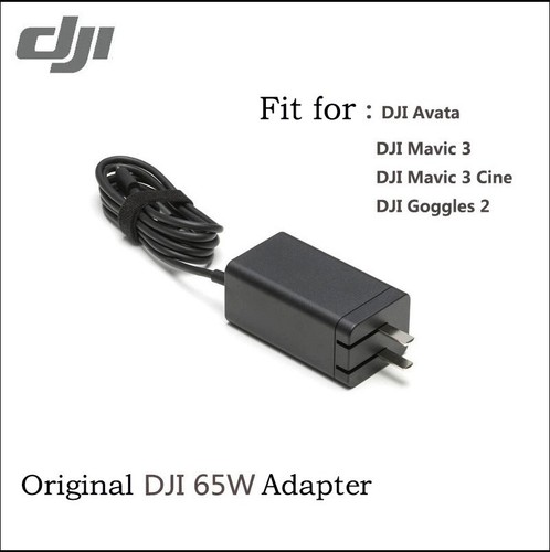 DJI 65W Portable Charger with Cable for Mavic 3,Air 3,Avata(PD-65CN) US/CN/JP/TW - Picture 1 of 7