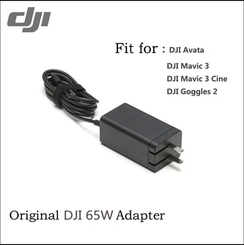 DJI 65W Tragbares Ladegerät mit Kabel für Mavic 3, Air 3, Avata (PD-65CN) US/CN/JP/TW - Bild 3 von 5