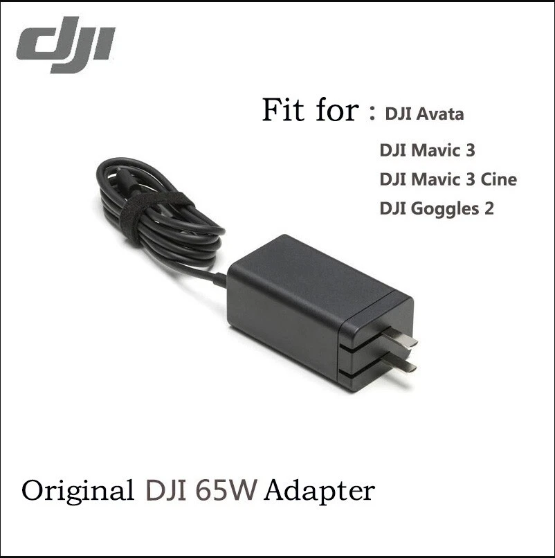 DJI 65W Portable Charger with Cable for Mavic 3,Air 3,Avata(PD-65CN) US/CN/JP/TW - Image 4 of 4