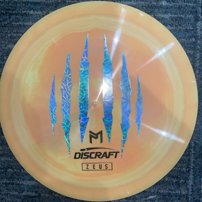 Discraft Paul McBeth Big Z Zeus Driver Disc Golf Scheibe – Distanz-Treiber 173-174 G (Speed 12 | Glide 5)