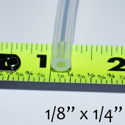 #ad ULTRA CLEAR PURE SILICONE TUBING BY THE FOOT ALL SIZES $22.50