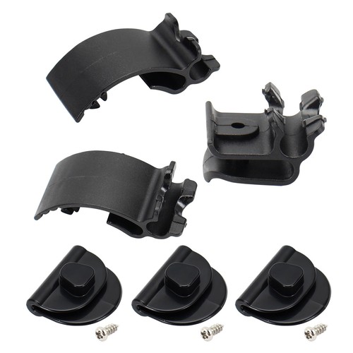 Left Side Battery Cover Socket Barrel Clips For HD Sportster XL883 XL1200 14-22 - Picture 9 of 20
