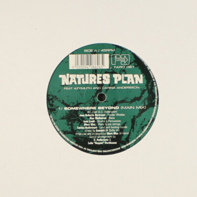 NATURES PLAN: somewhere beyond FAR OUT 12'' Single 45 RPM